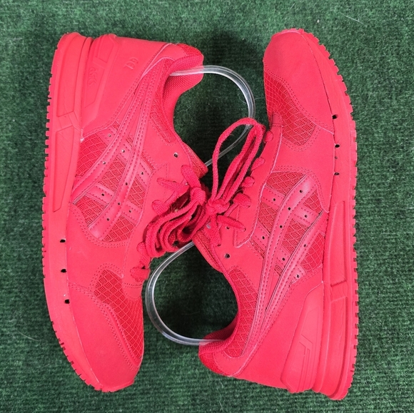 ASICS | Gel Lyte Classic Red On Red Mens Sneakers -Size 8 - Picture 7 of 16
